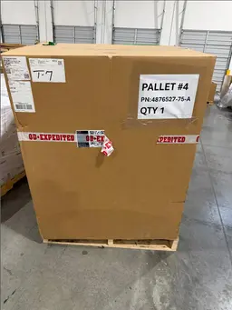 Image of 1 Pallet Containing a Seat for Model S