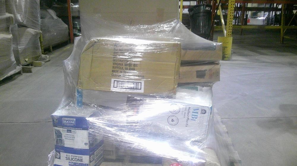 6 Pallets of UNMANIFESTED Mixed Merchandise, Used Fair Condition