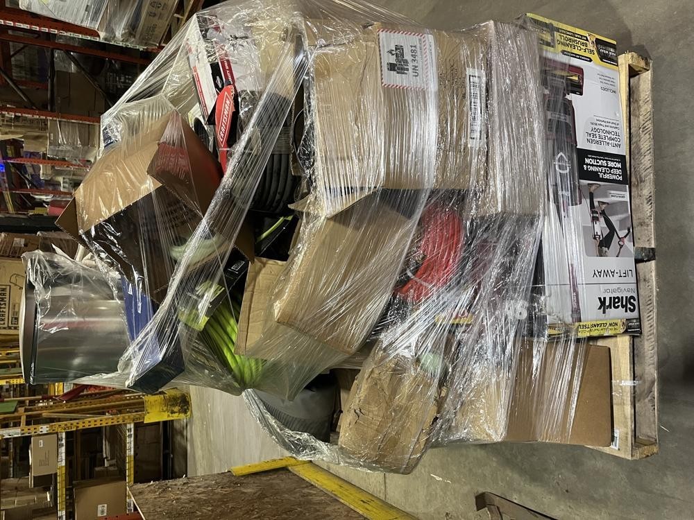 6 Pallets of UNMANIFESTED Mixed Merchandise, Used Fair Condition