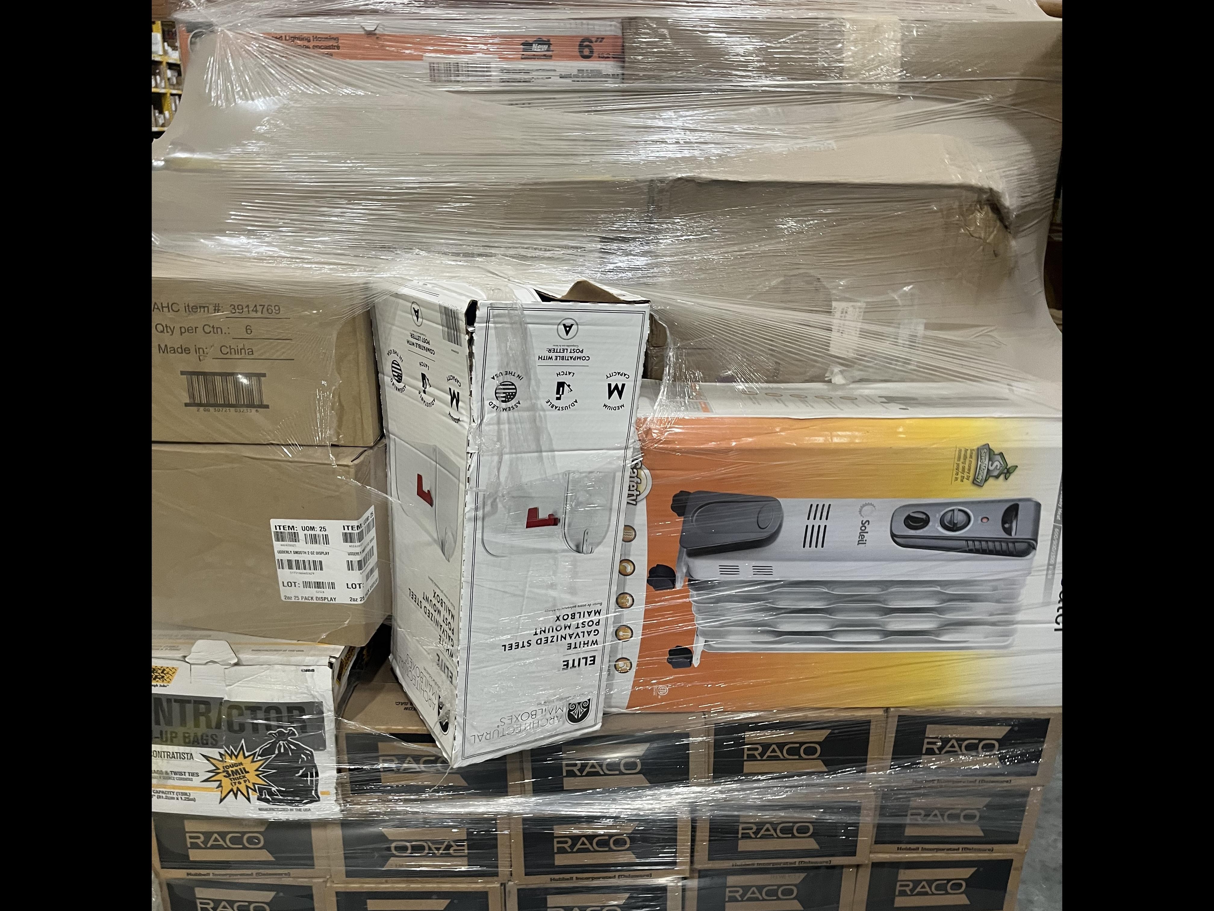 6 Pallets of UNMANIFESTED Mixed Merchandise, Jefferson, GA