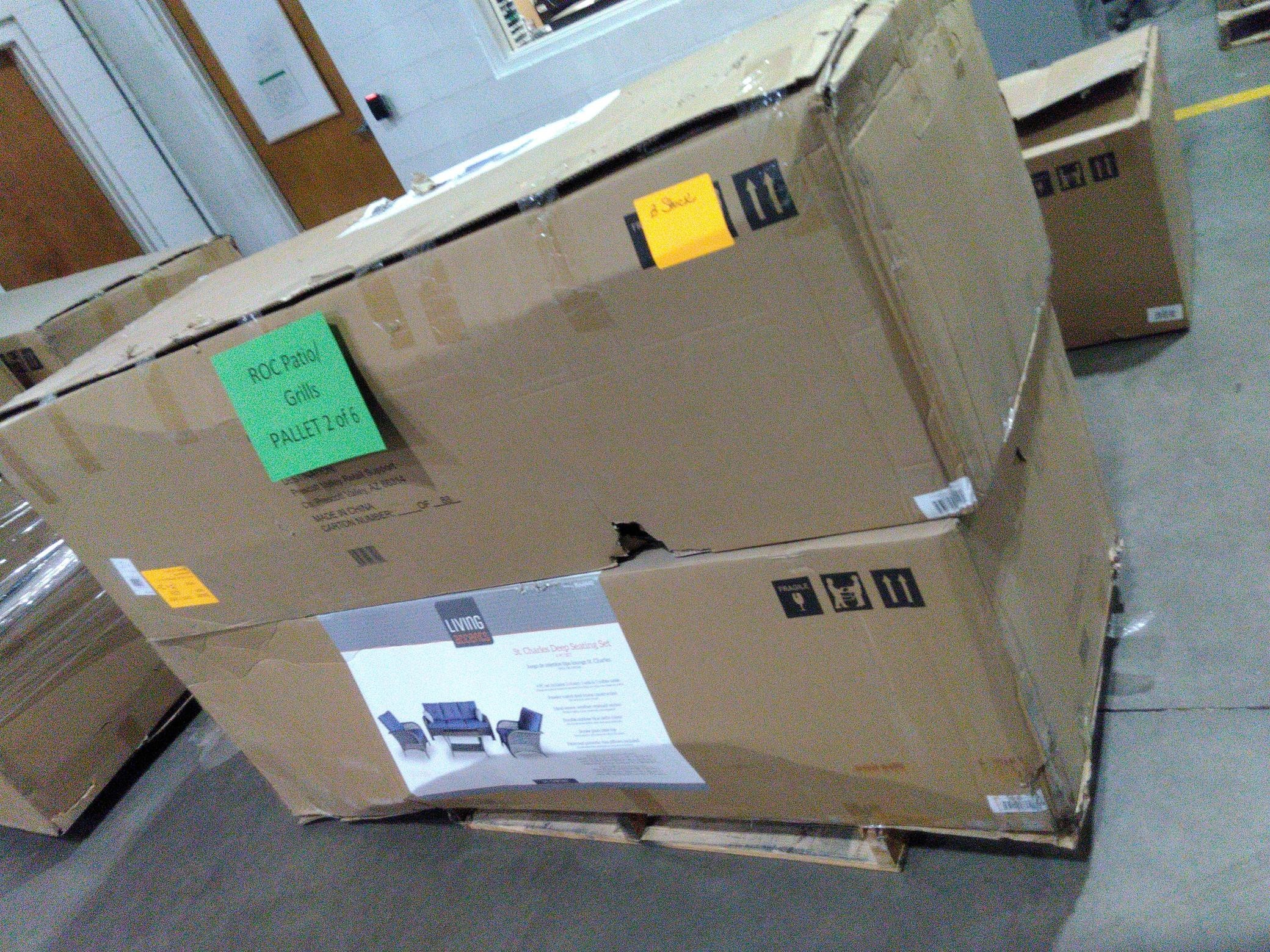 6 Pallets of UNMANIFESTED Mixed Merchandise, Like New Condition