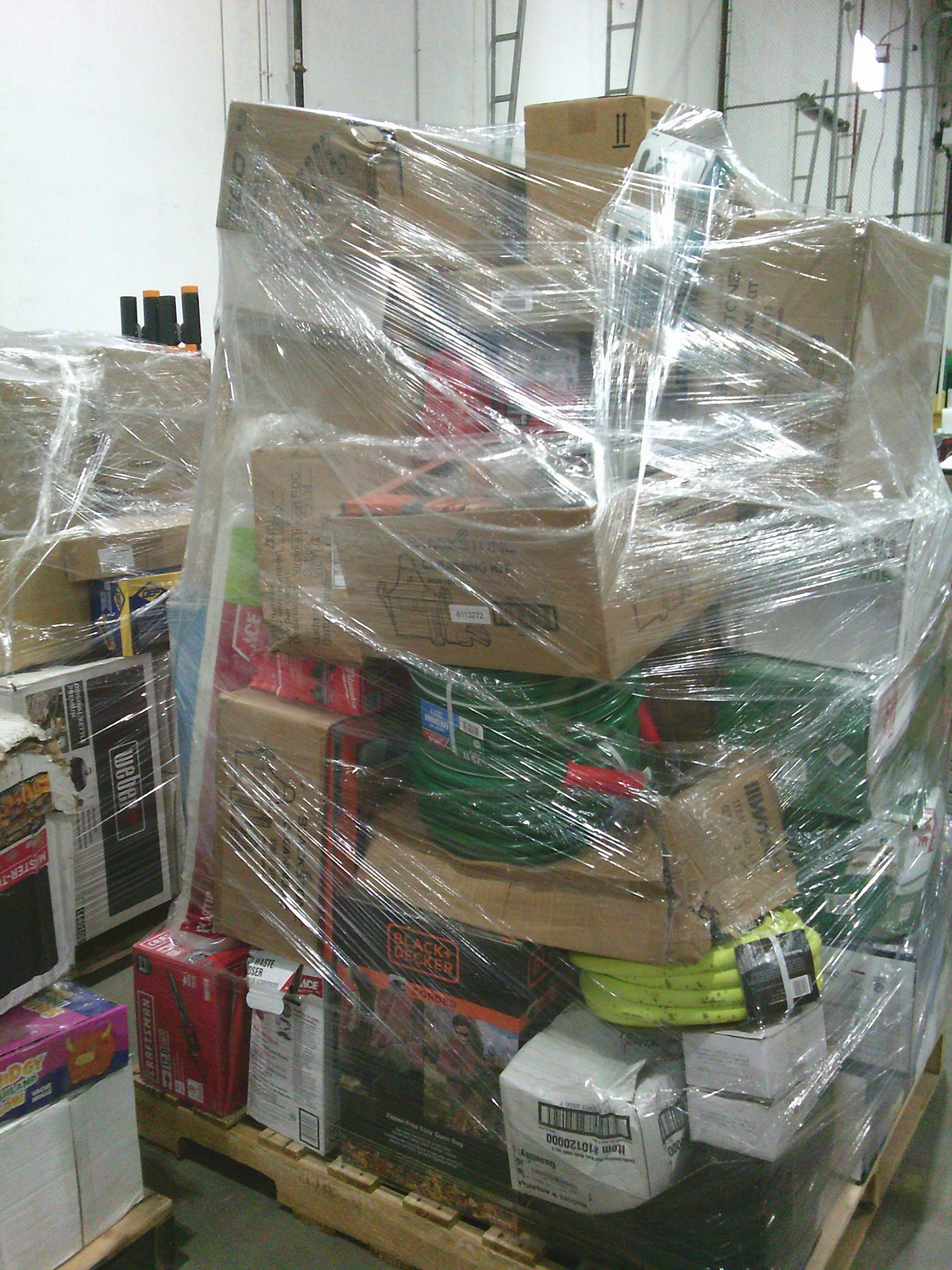 5 Pallets of UNMANIFESTED Mixed Merchandise, West Jefferson, OH