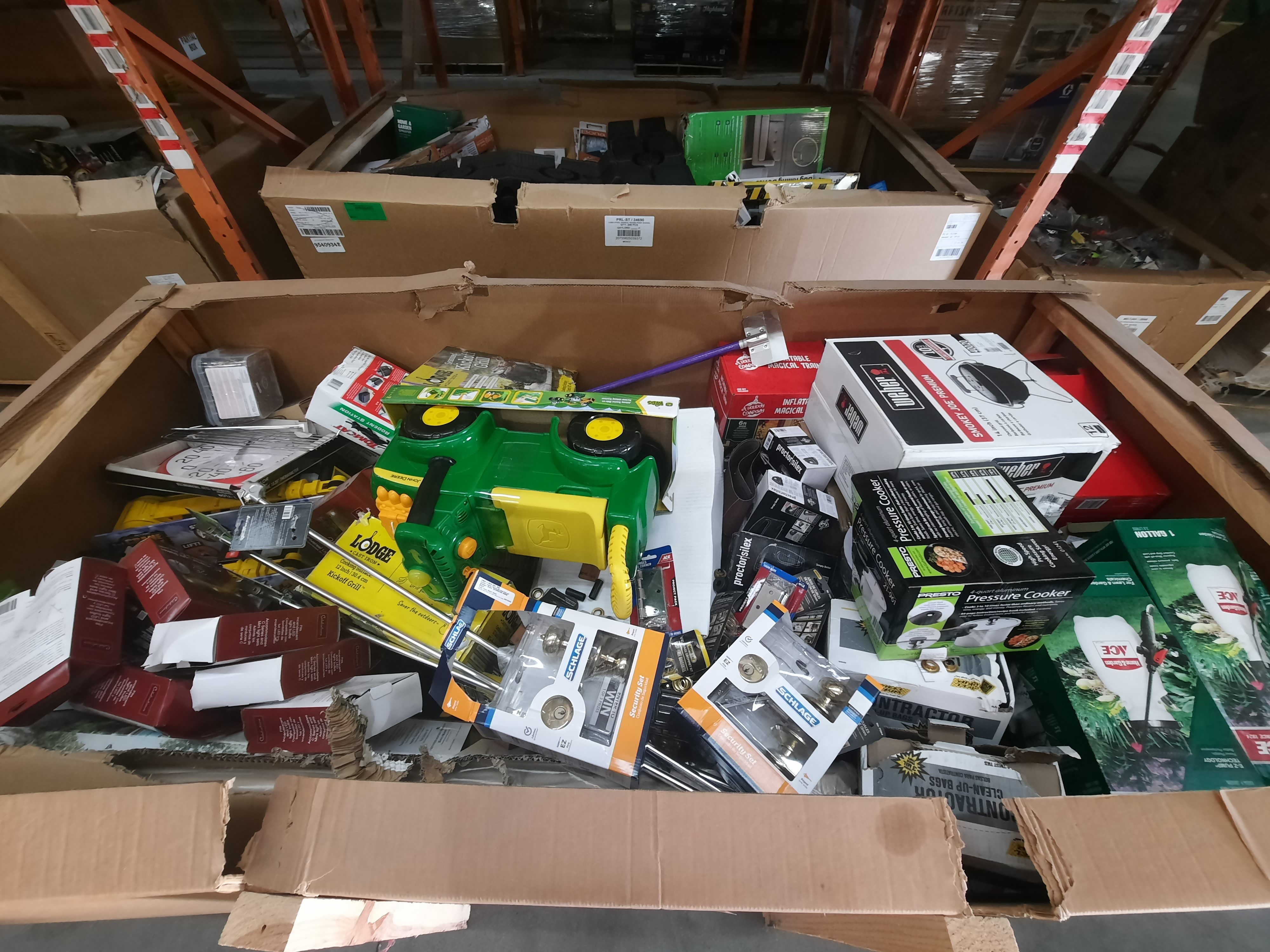 3 Pallets of UNMANIFESTED Mixed Merchandise, Used - Fair Condition ...