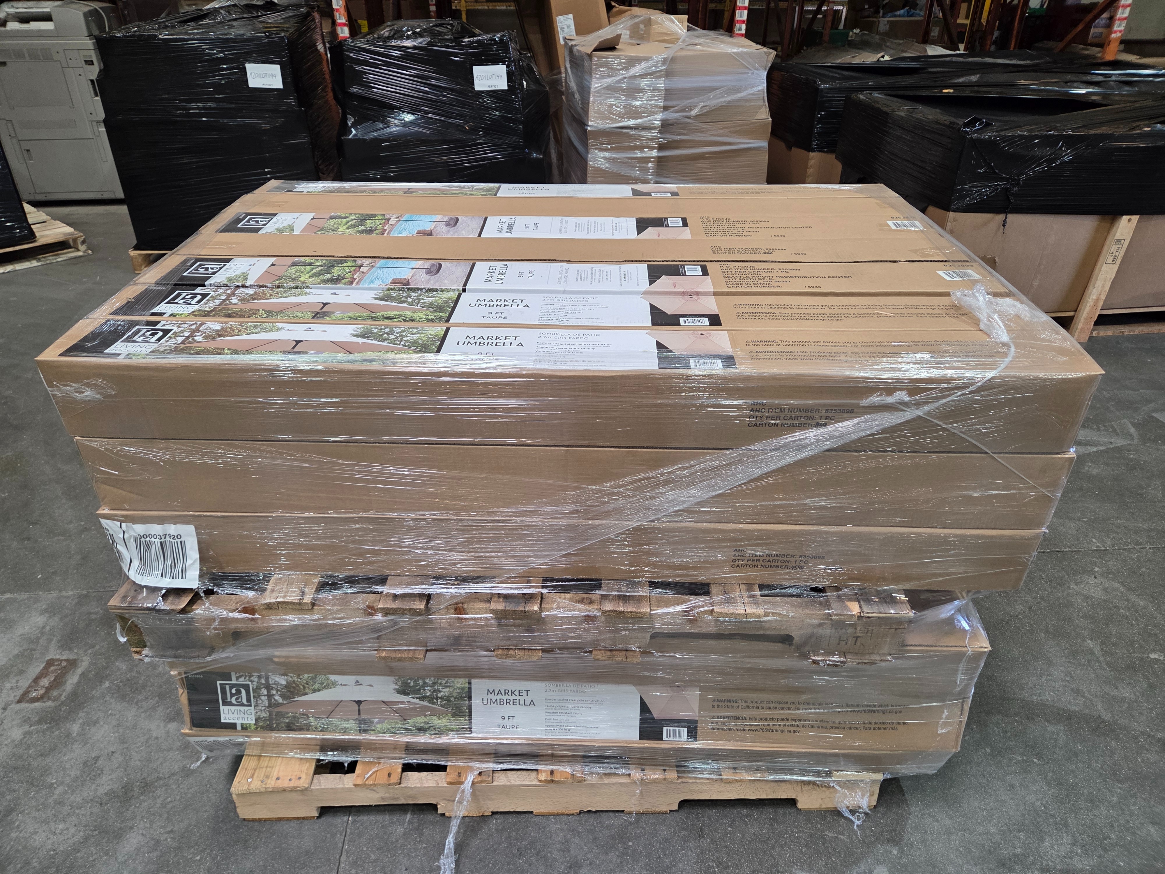 4 Pallets of UNMANIFESTED Mixed Merchandise, Prescott Valley, AZ