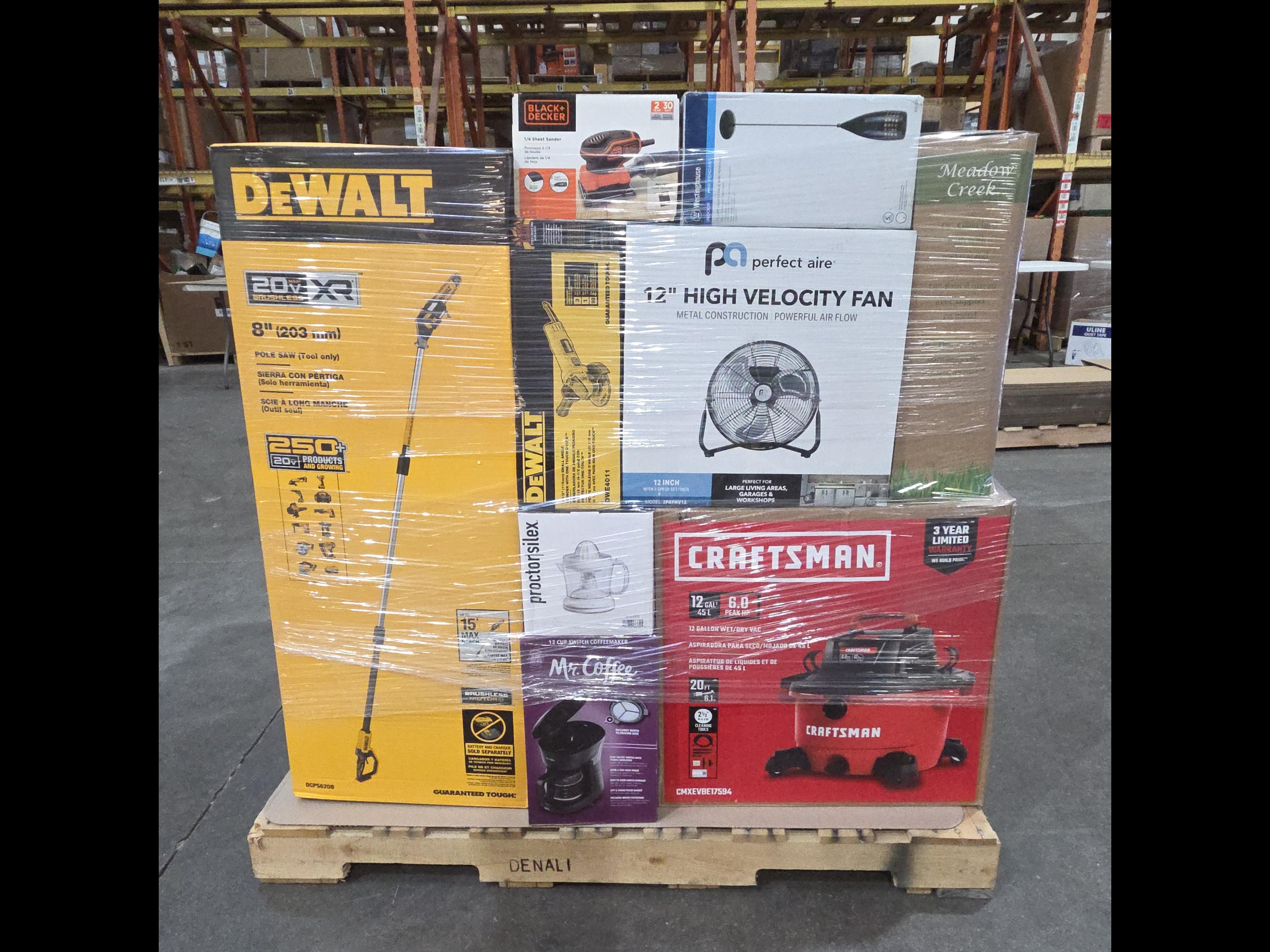 4 Pallets of UNMANIFESTED Mixed Merchandise, Prescott Valley, AZ