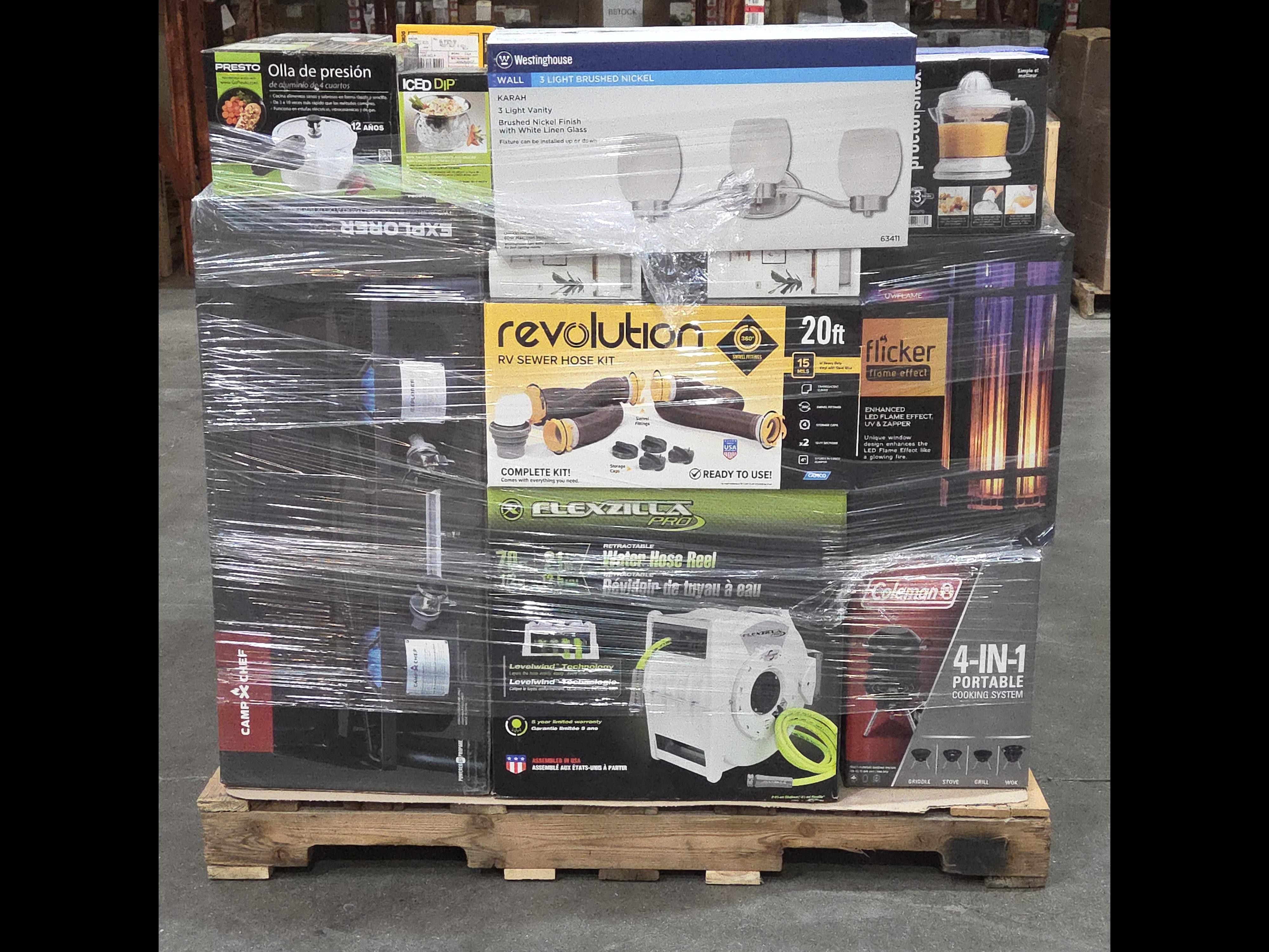 4 Pallets of UNMANIFESTED Mixed Merchandise, Prescott Valley, AZ