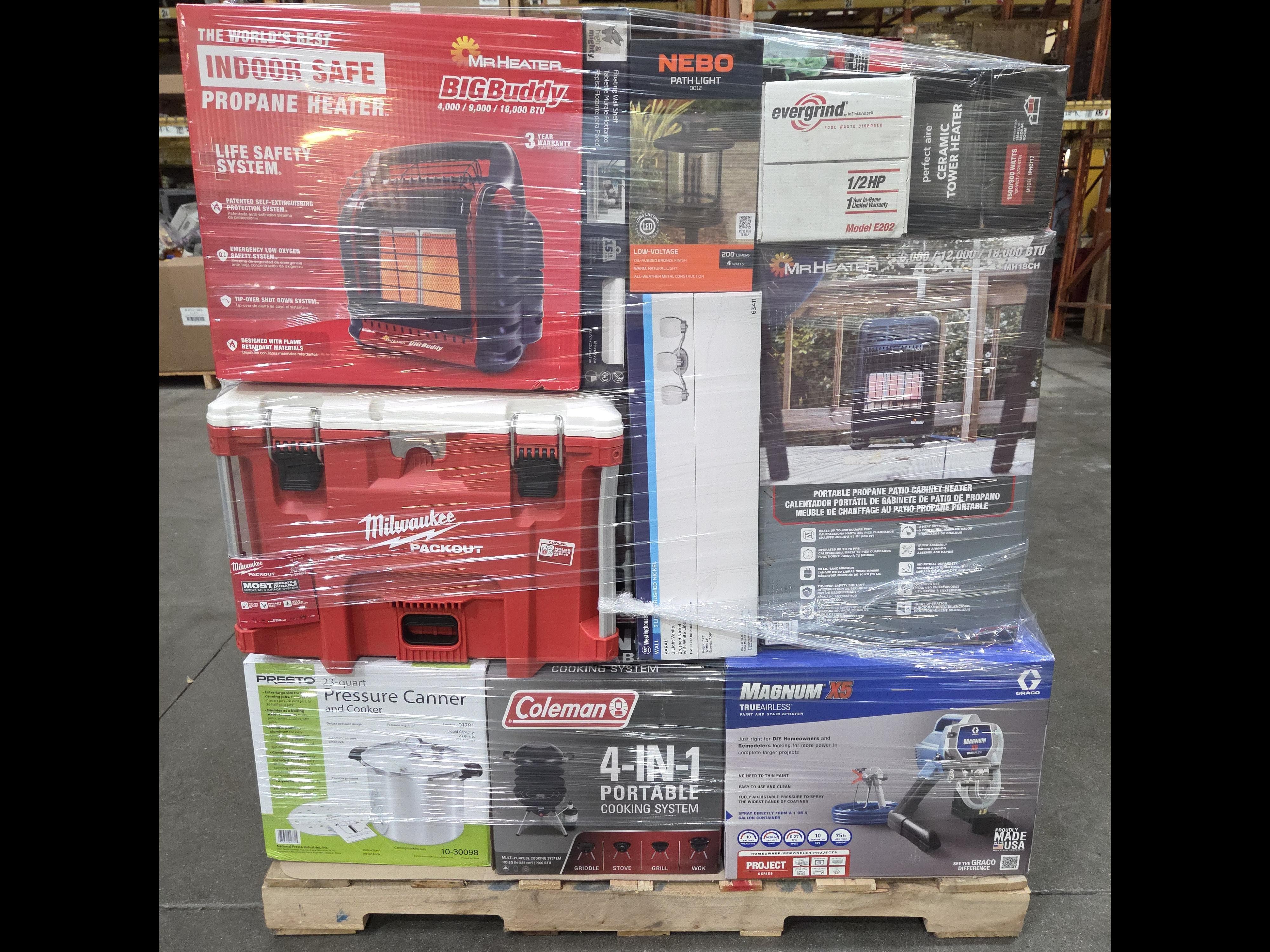 4 Pallets of UNMANIFESTED Mixed Merchandise, Prescott Valley, AZ