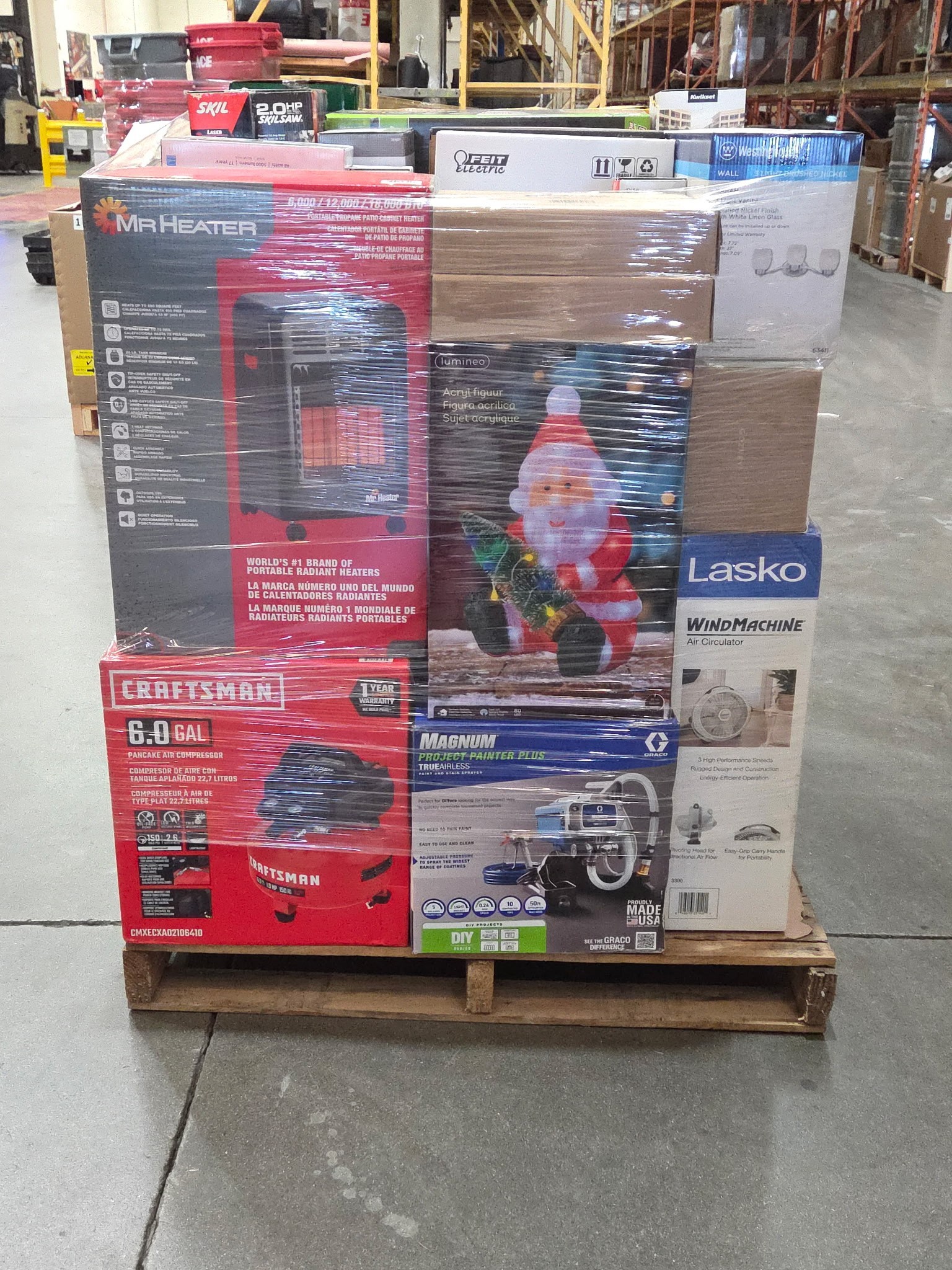 4 Pallets of UNMANIFESTED Mixed Merchandise, Prescott Valley, AZ