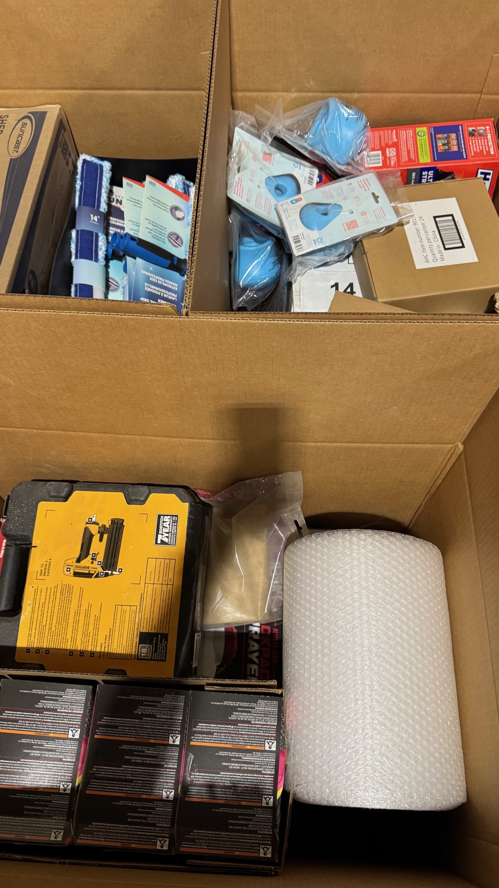 4 Pallets of UNMANIFESTED Mixed Merchandise, Sacramento, CA