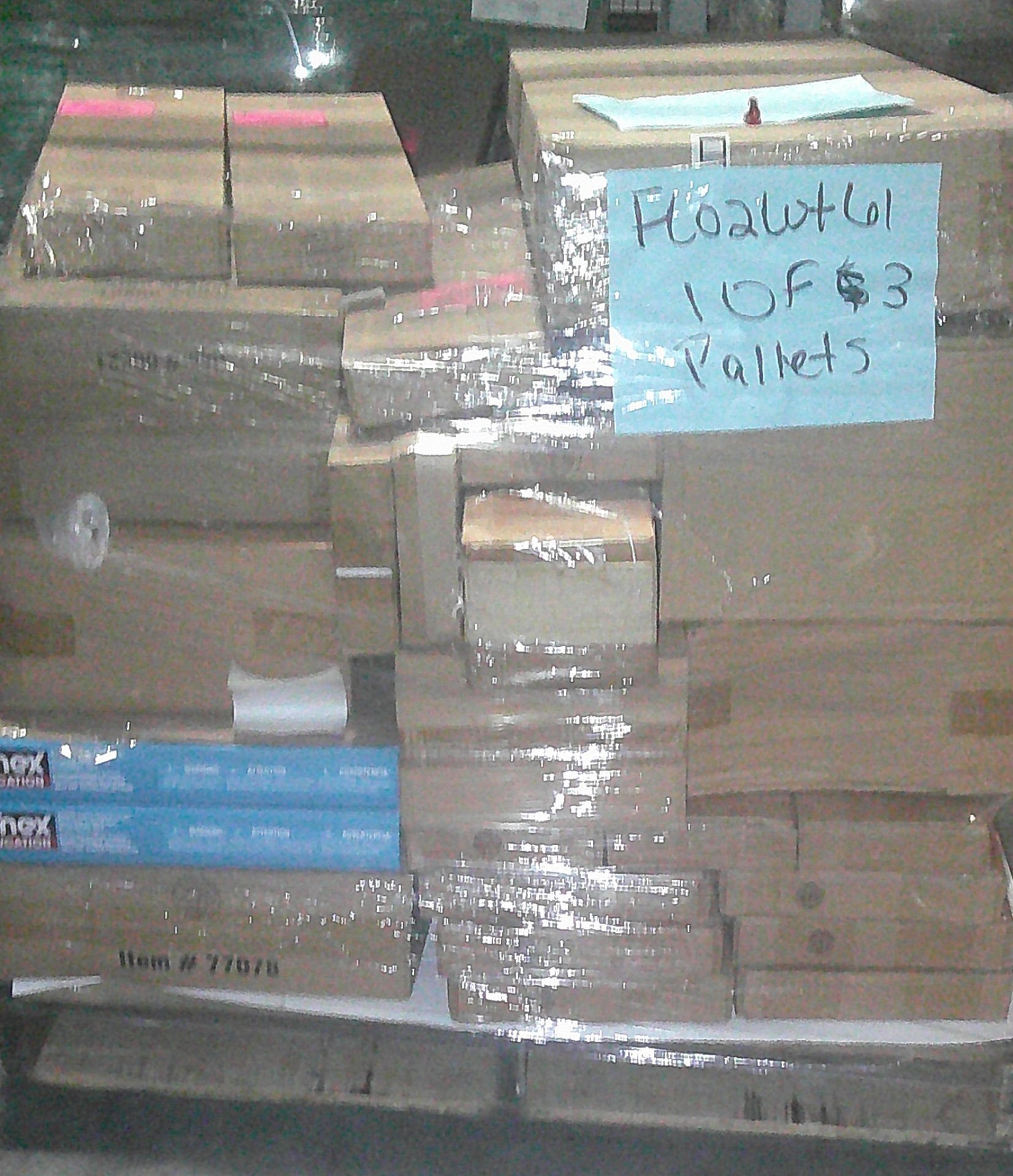 3 Pallets of Unmanifested Mixed Merchandise, Plant City, FL
