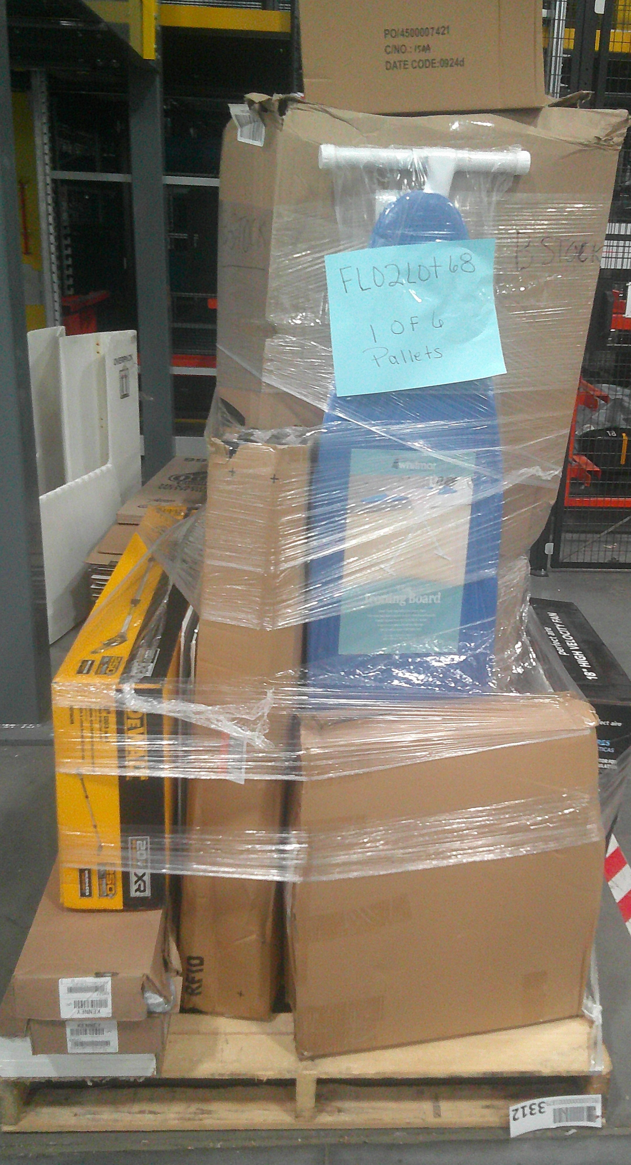 6 Pallets of UNMANIFESTED Mixed Merchandise, Plant City, FL