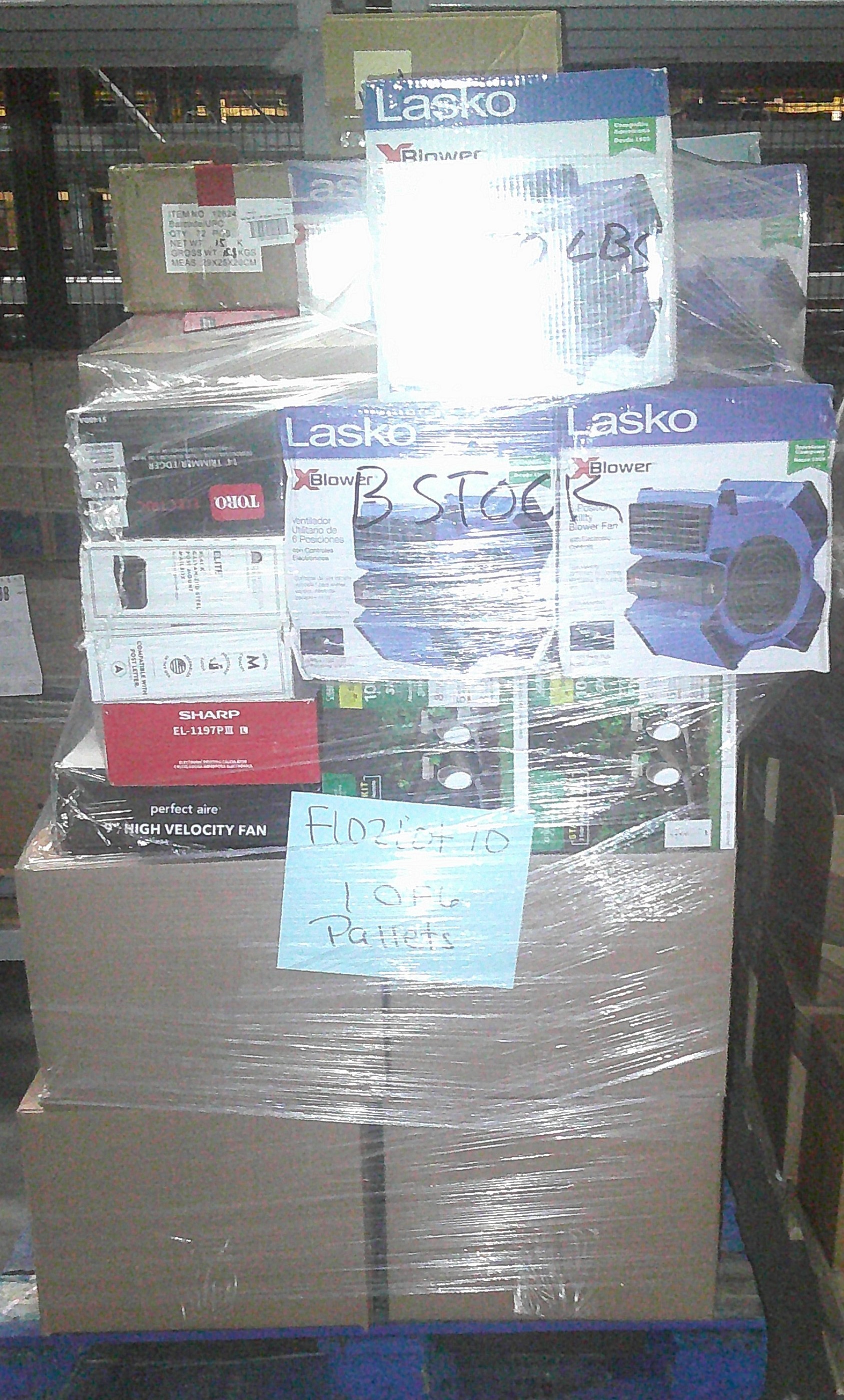 6 Pallets of UNMANIFESTED Mixed Merchandise, Plant City, FL