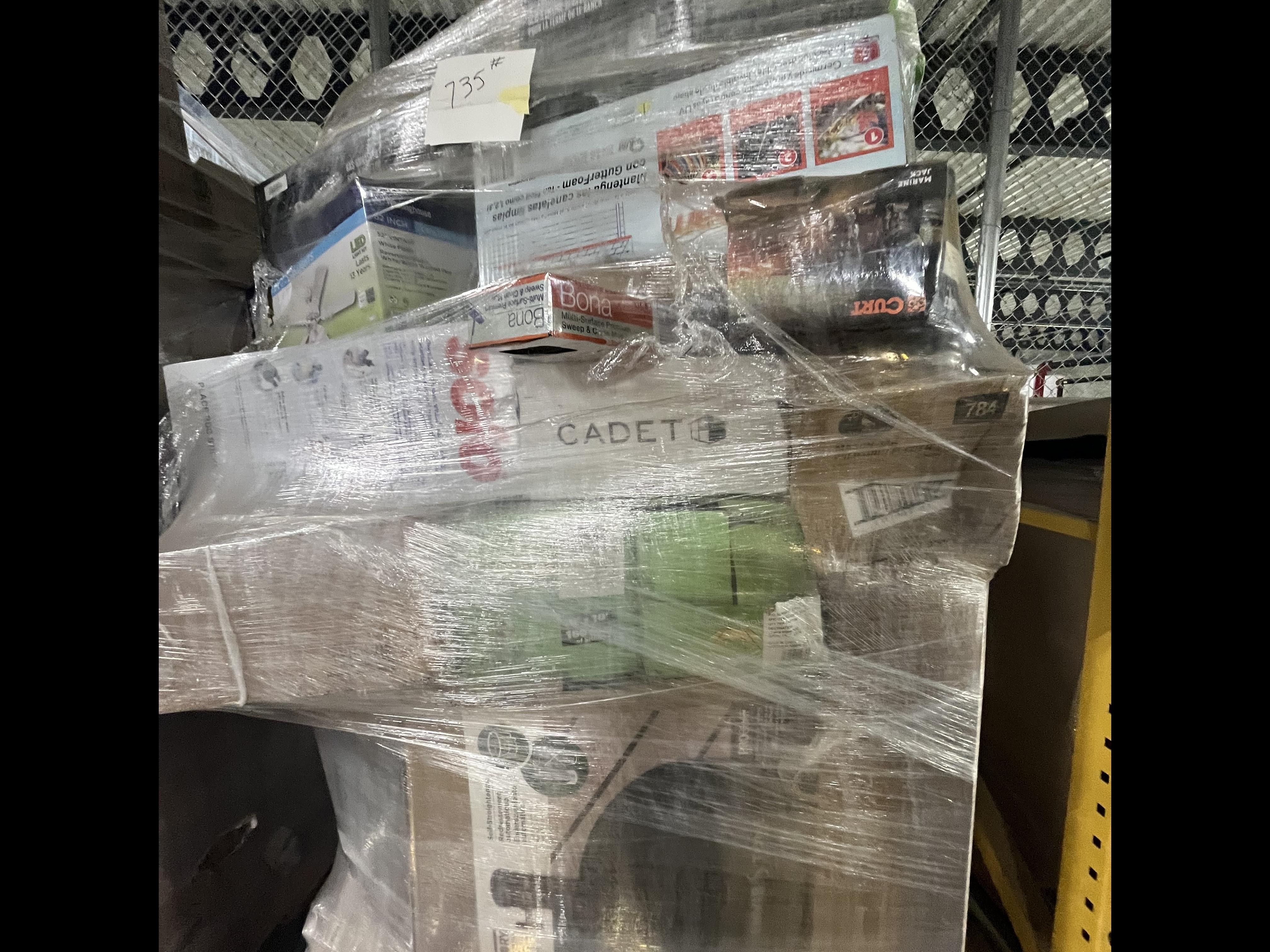 4 Pallets of UNMANIFESTED Mixed Merchandise, Jefferson, GA