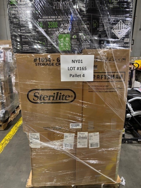 4 Pallets of UNMANIFESTED Mixed Merchandise, Gansevoort, NY