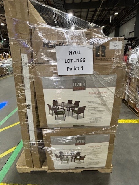4 Pallets of UNMANIFESTED Mixed Merchandise, Gansevoort, NY
