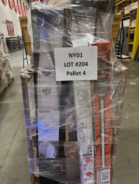 4 Pallets of UNMANIFESTED Mixed Merchandise, Gansevoort, NY