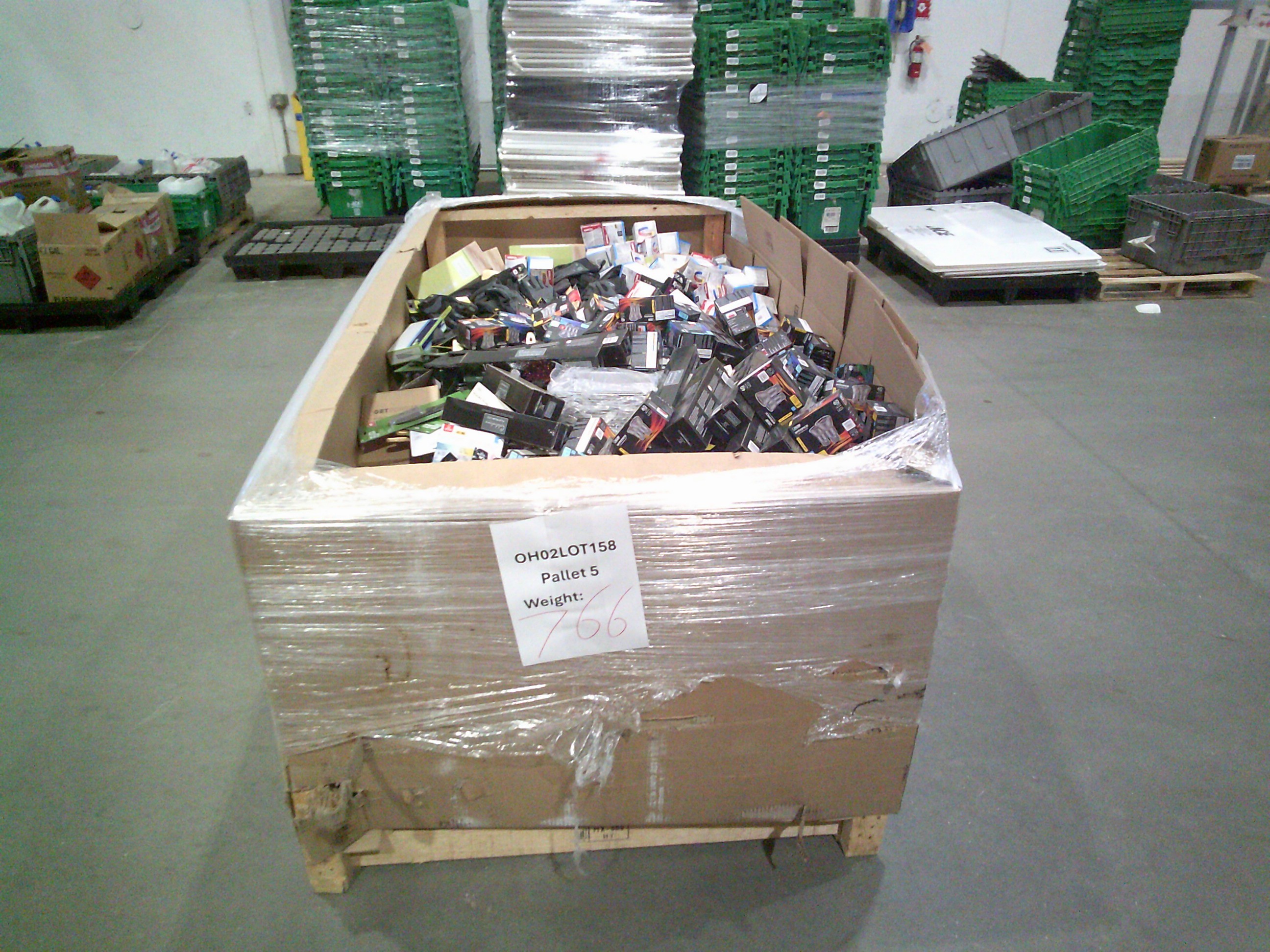 5 Pallets of UNMANIFESTED Mixed Merchandise, West Jefferson, OH