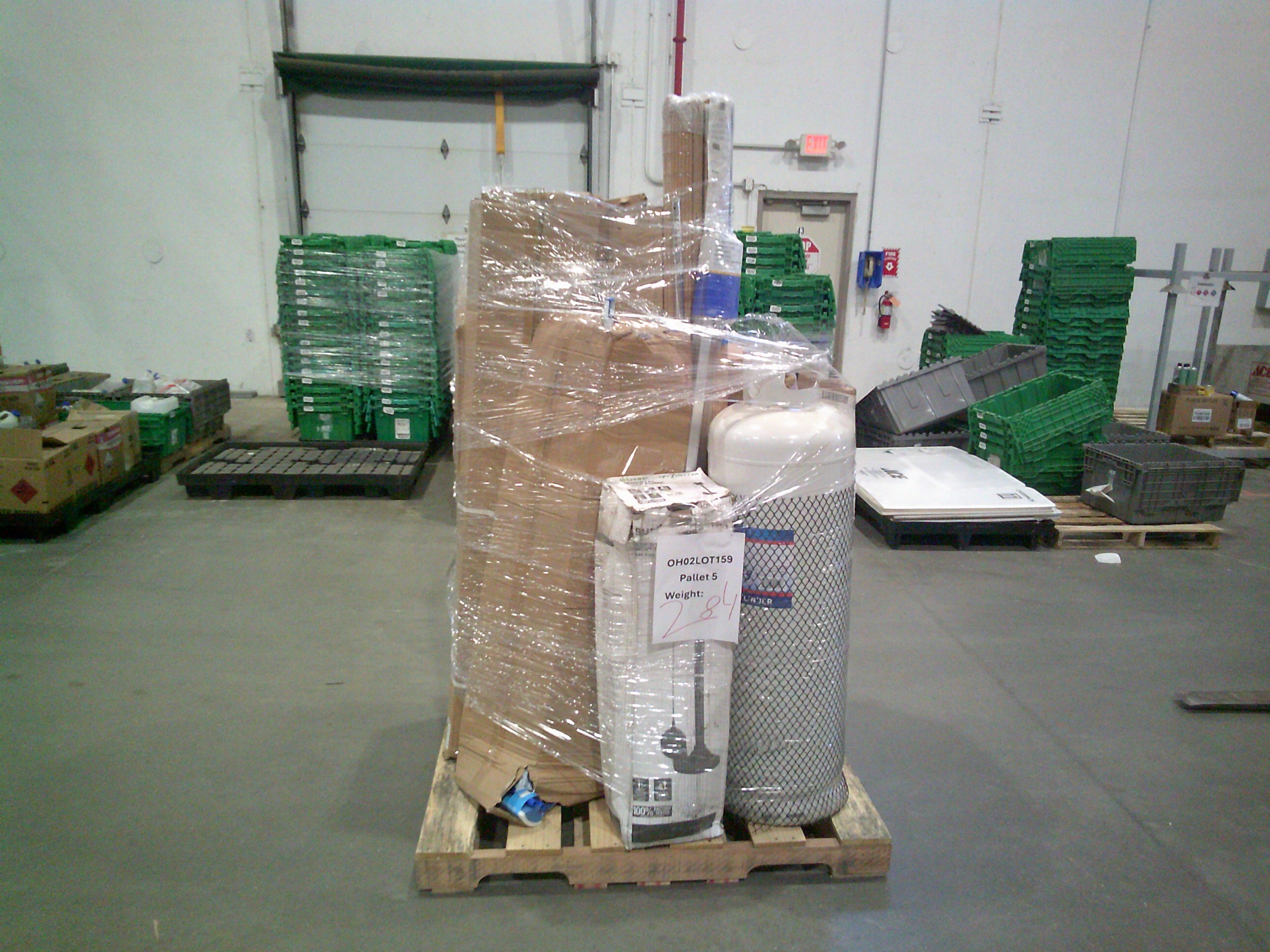 5 Pallets of UNMANIFESTED Mixed Merchandise, West Jefferson, OH