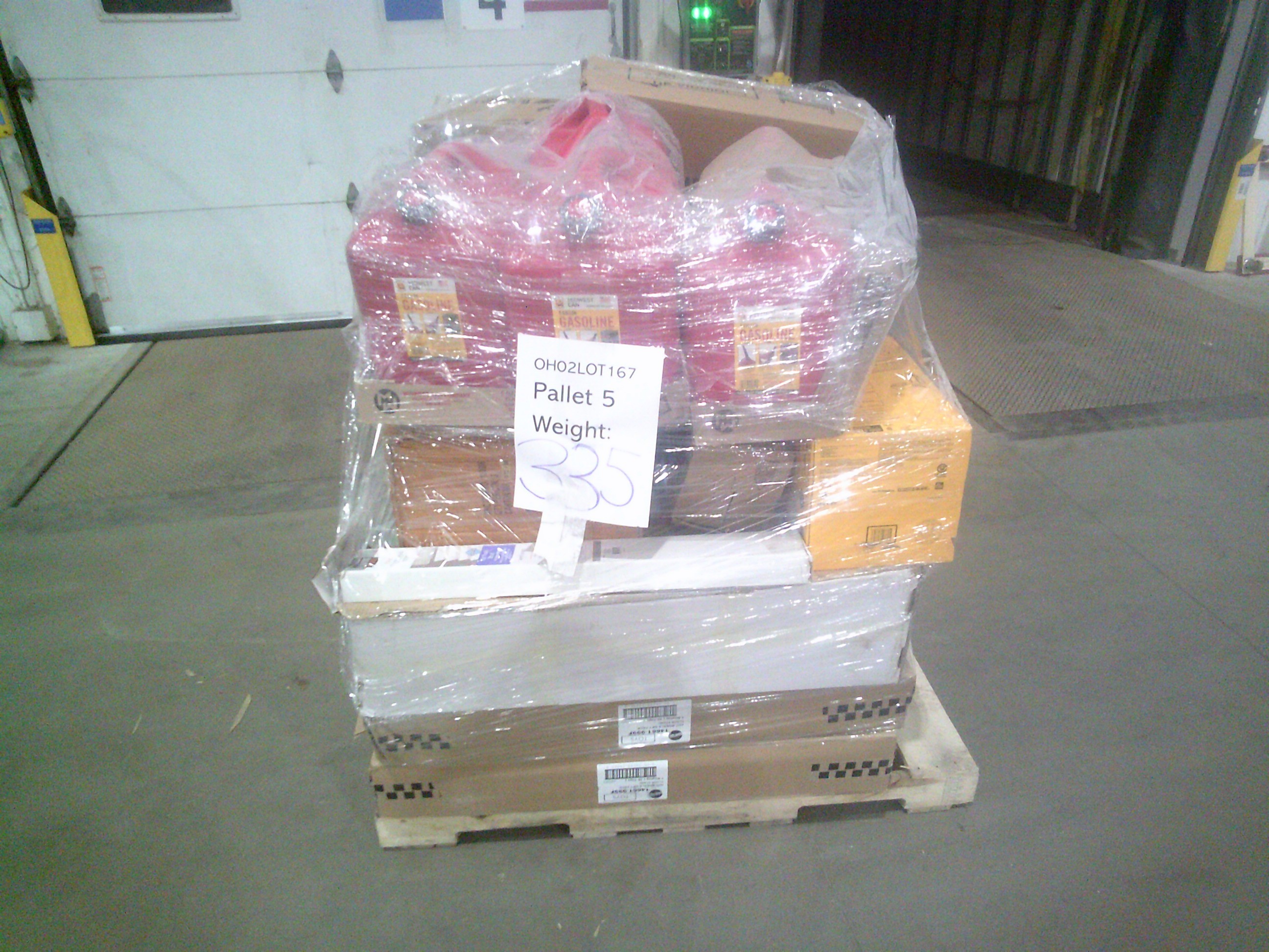 5 Pallets of UNMANIFESTED Mixed Merchandise, West Jefferson, OH