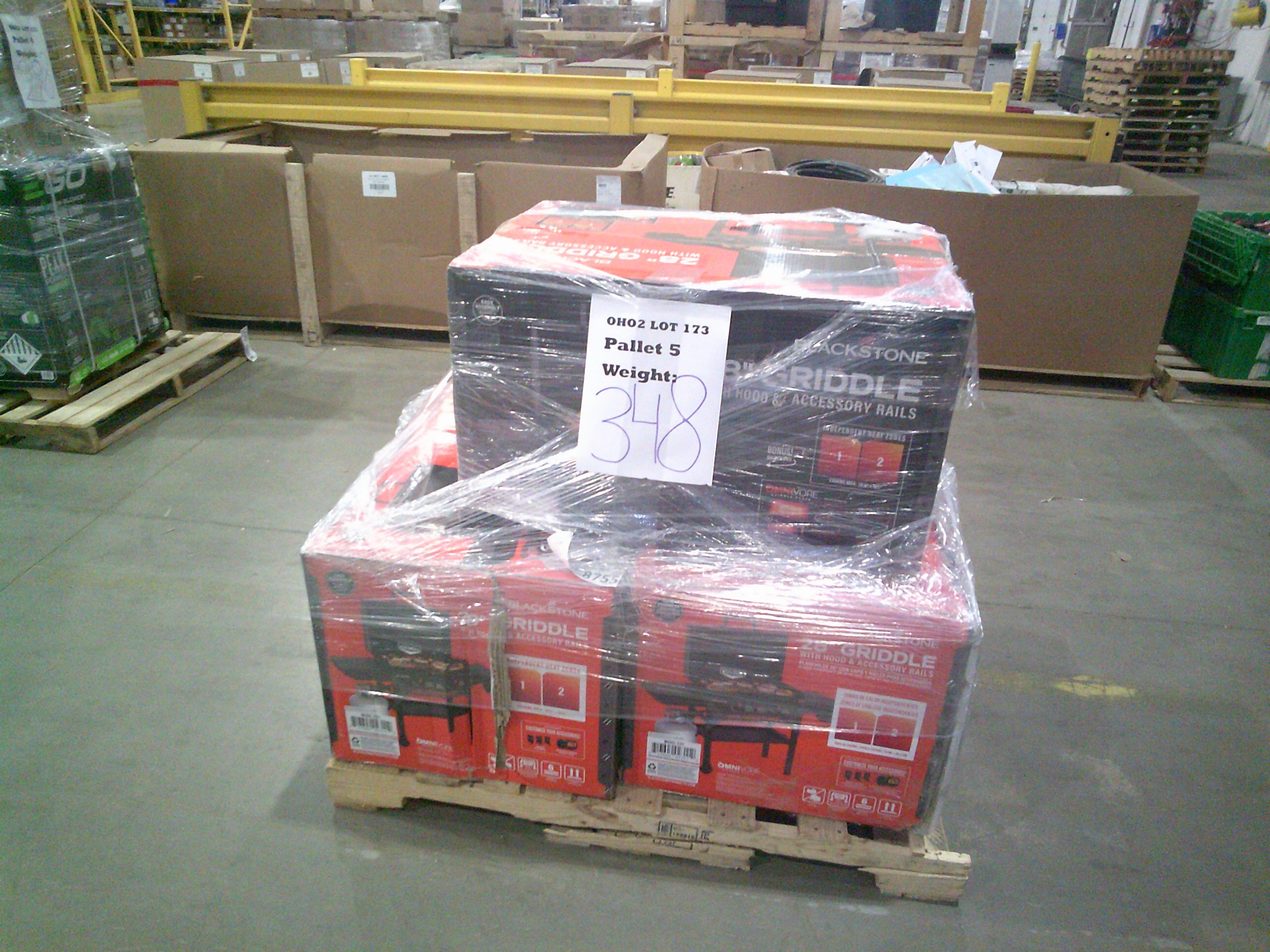 5 Pallets of UNMANIFESTED Mixed Merchandise, West Jefferson, OH