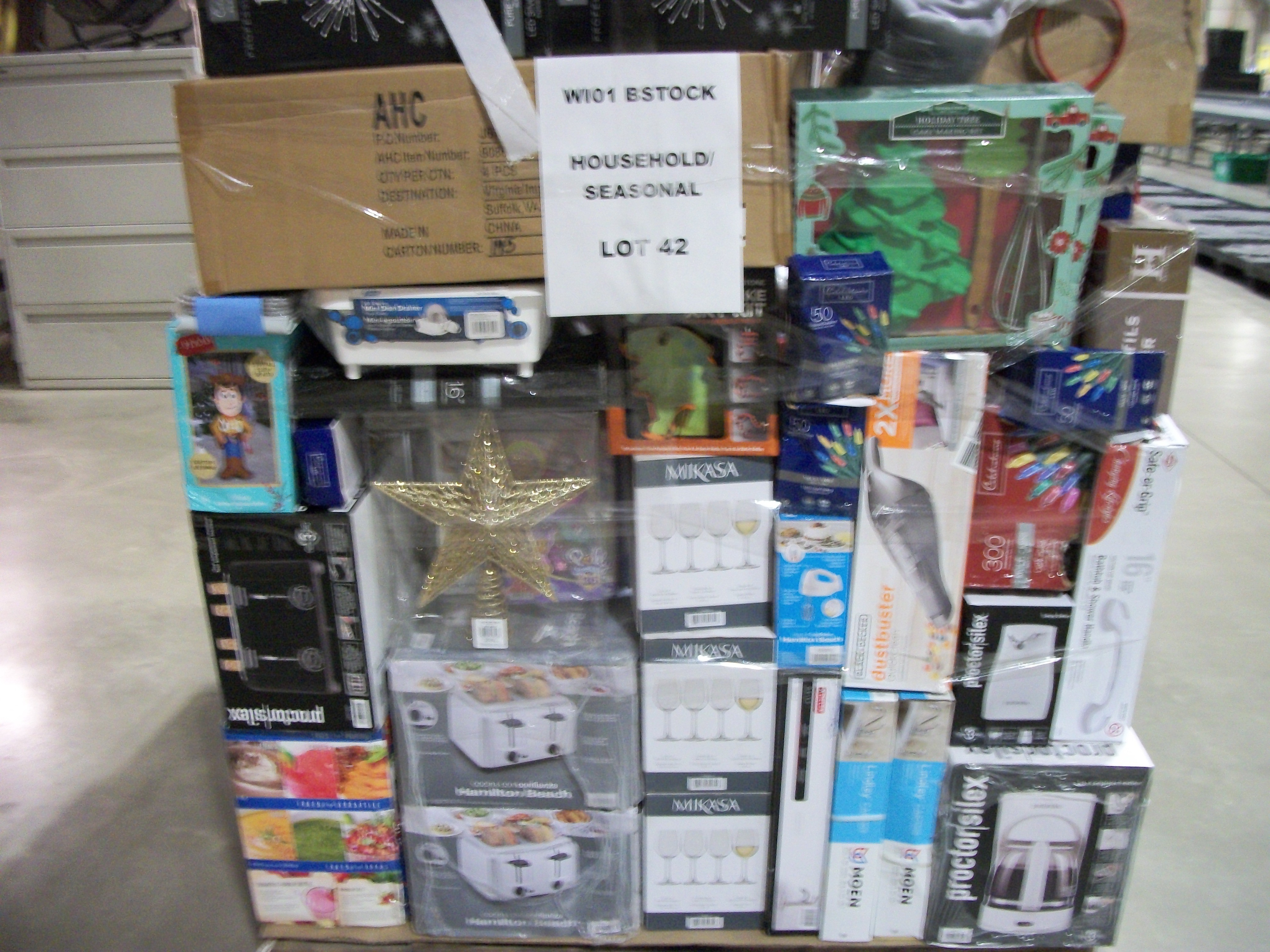 1 Pallet of UNMANIFESTED Mixed Merchandise, Used - Good Condition ...