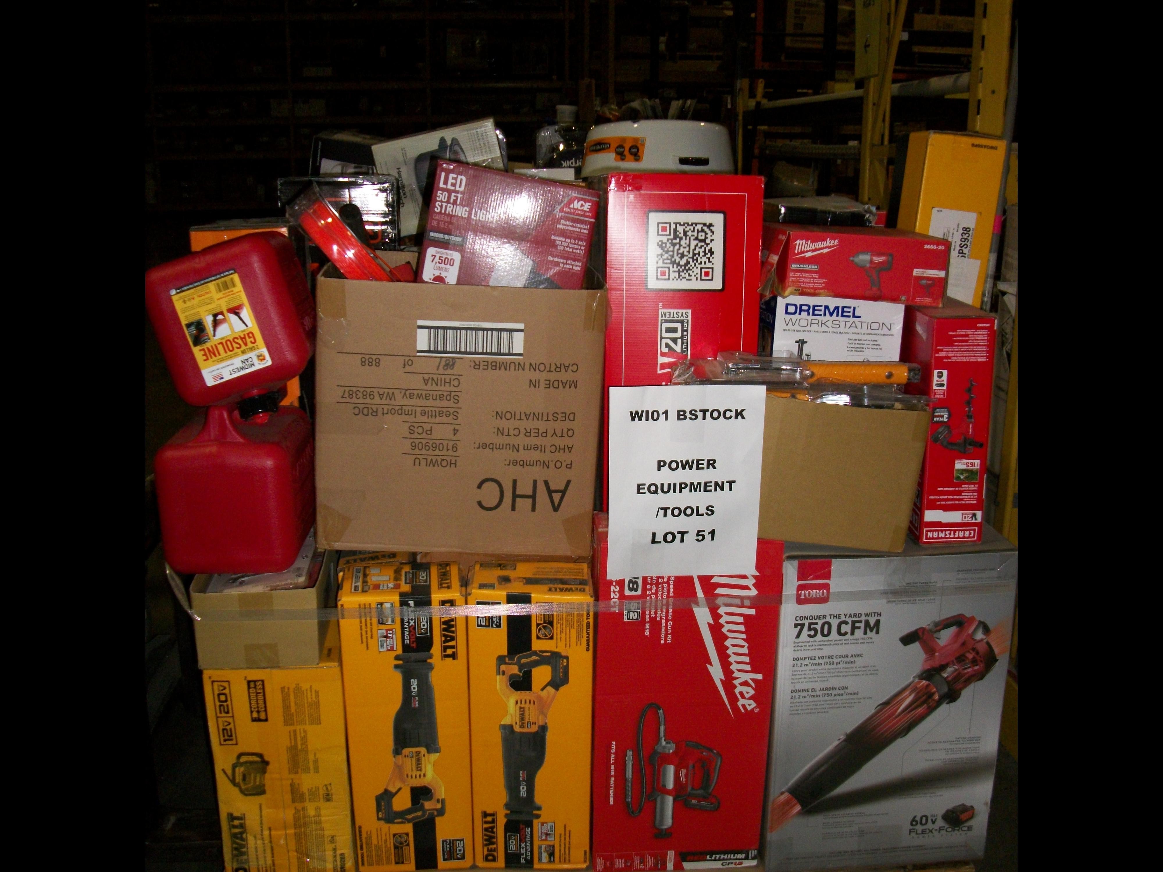 1 Pallet of UNMANIFESTED Mixed Merchandise, Lacrosse, WI