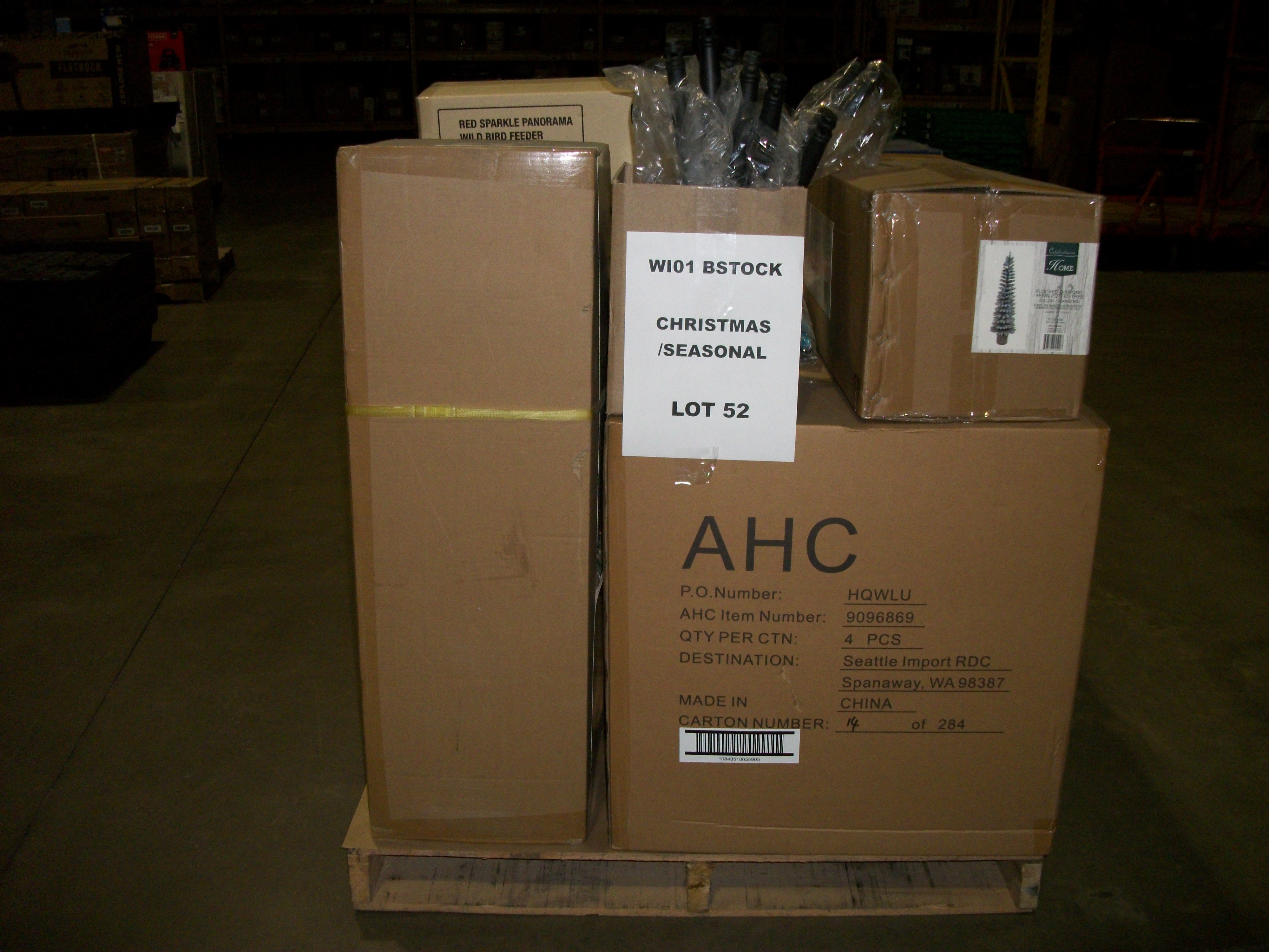 1 Pallet of UNMANIFESTED Mixed Merchandise, Lacrosse, WI