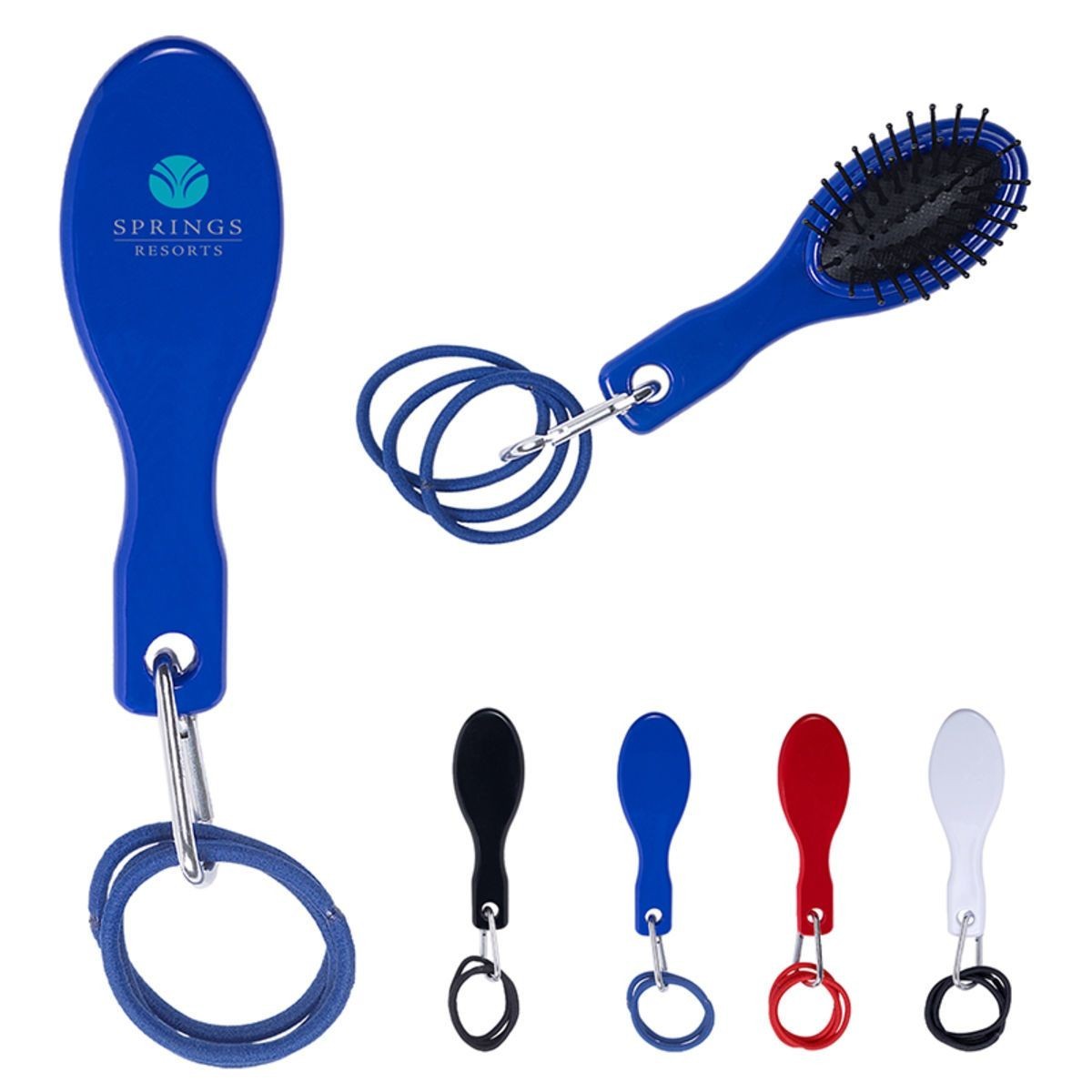 6 Pallets of Credit Card Sanitizer Sprays & Hair Brushes with Carabiners, 72,000 Units, New