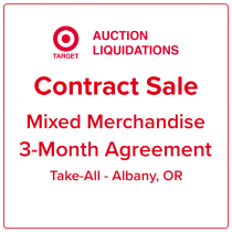 Target 3-Month Take-All Agreement: Overstock Apparel, Home Goods & Toys, .com Inventory, New Condition, Albany, OR