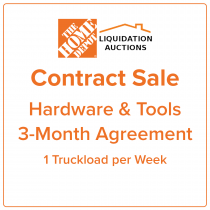 Home Depot 3-Month Agreement: 1 Truckload per Week of Hardware & Tools, .com Inventory, Used-Fair Condition, Pittston, PA