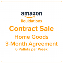Amazon B-Stock Blue 3-Month Agreement: 6 Pallets per Week of Home Goods, Sortable Inventory, Used-Good, Hebron, KY