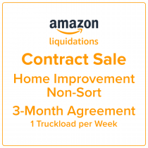 Amazon B-Stock Blue 3-Month Agreement: 1 Truckload per Week of Home Improvement, Non-Sortable, FBA, Used-Good, Hebron, KY
