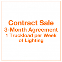 3-Month Agreement: Truckload of Lighting per Week, .com Inventory, Used-Fair Condition, Pittston, PA