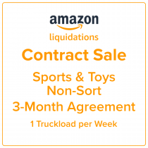 Amazon B-Stock Blue 3-Month Agreement: 1 Truckload per Week of Sports & Toys, Non-Sortable, Used-Good, Hebron, KY