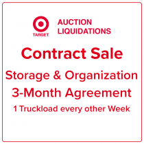 Target 3-Month Agreement: 1 Truckload every other Week of Storage & Organization, Used - Good Condition, Upper Marlboro, MD