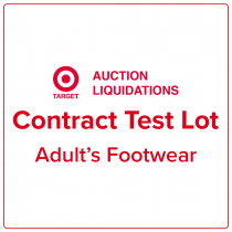Target Contract Test Lot: 1 Truckload of Adult Shoes, Used - Good Condition, Indianapolis, IN