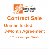 Home Depot 3-Month Agreement: 1 Truckload per Week of Unmanifested Home Improvement Inventory, Used - Fair Condition, Indianapolis, IN