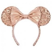 1 Pallet of Minnie Mouse Rose Gold Sequin Ears Headband, 205 Pieces, New Condition, Ext. Retail &euro;7,380, NL Stock