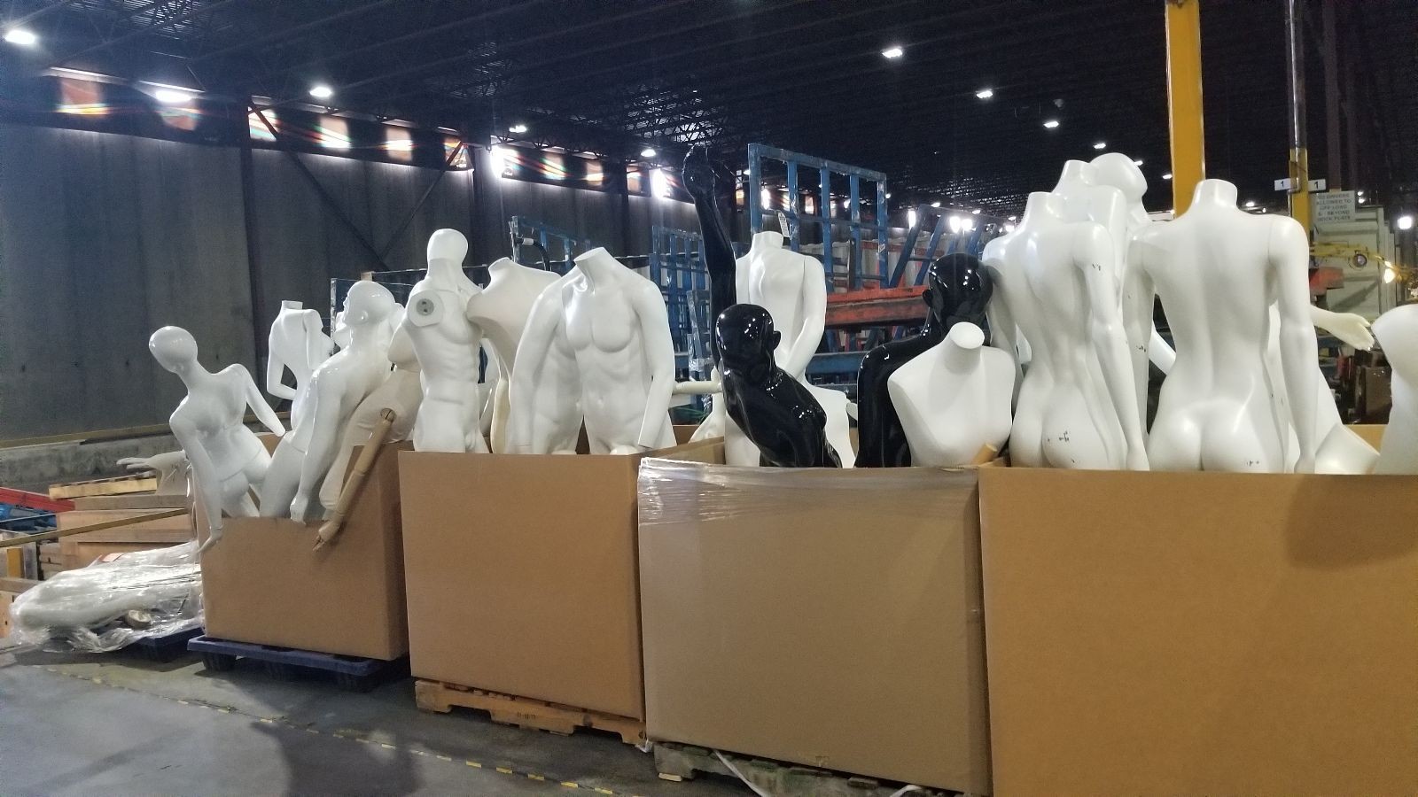 5 Pallets of Unmanifested Mannequins, Etobicoke, ON, Canada