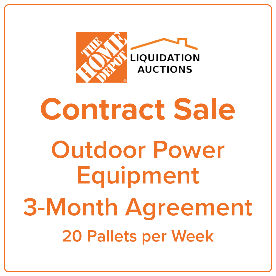 3-Month Agreement: 1 Truckload (20 Pallets) per Week of Outdoor Power Equipment Turbo Inventory, Pittston PA