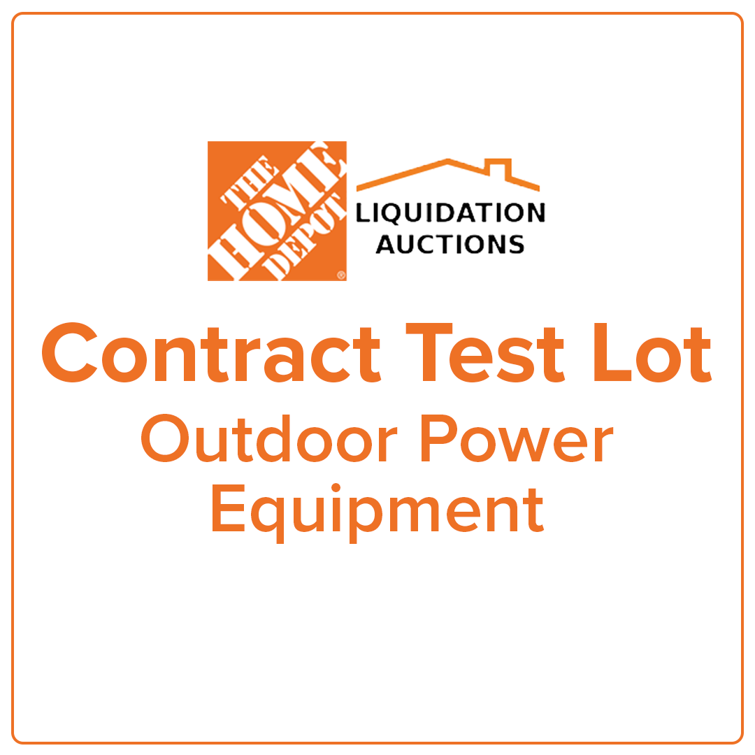 Contract Test Lot: Truckload (20 Pallets) of Outdoor Power Equipment Inventory, Pittston PA