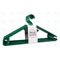 1 x 40' Shipping Container of Clothes Hangers, Green & White, 70,000 Units, Value $35,000, Grade A/B Condition