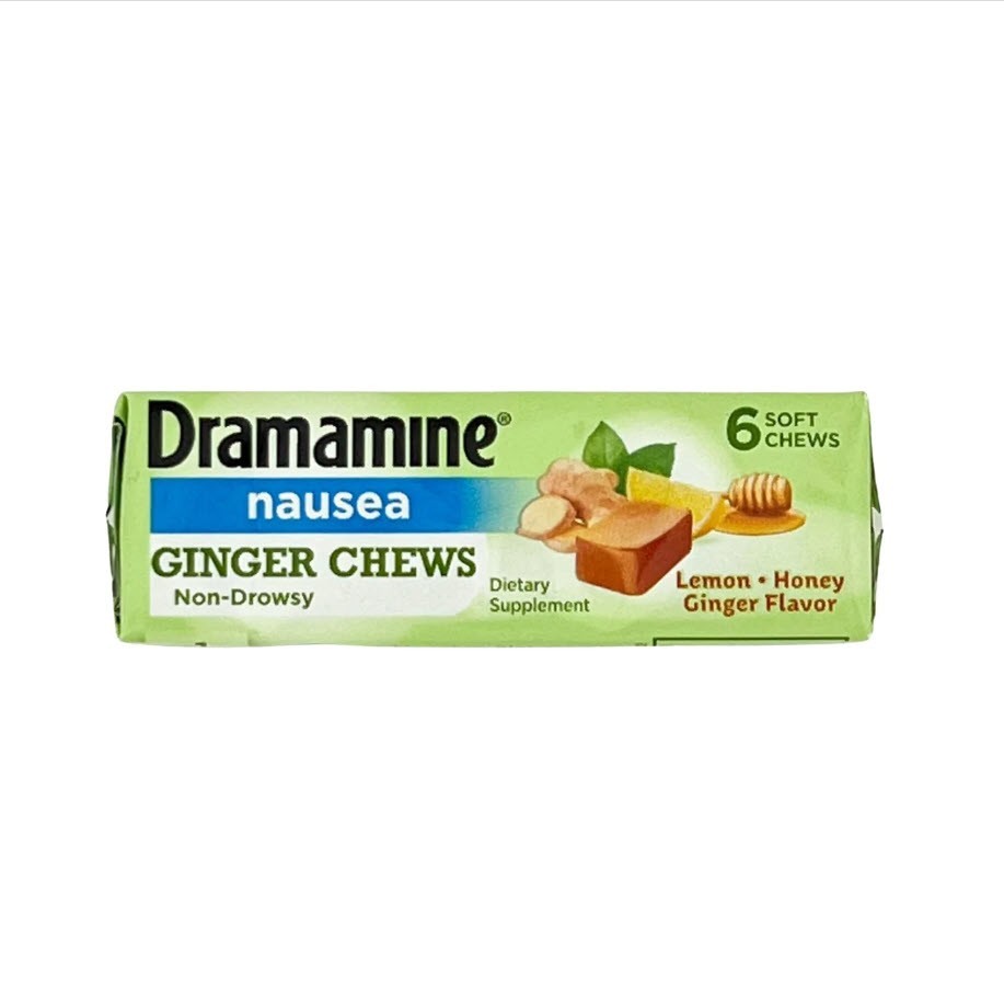 1 Pallet of Dramamine Ginger Chews, 100017129, 100017138, Expires 4/30