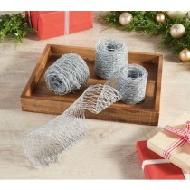 1 Pallet of Mesh Glitter Ribbon by Valerie Parr Hill, 163 Units, Used - Fair Condition, Ext. Retail $8,639, Florence, SC