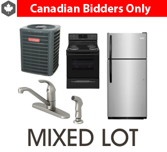 16 Pallets from Wolseley of HVAC, Hydronics, Plumbing & More, 2 Ext. Retail $77,531 USD, Laval, QC, Canada