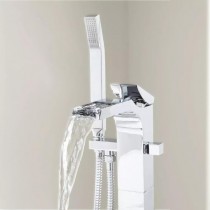 2 Pallets from Signature Hardware of Waterfall Free Standing Tub & Shower Faucet, 21 Units, New Condition, Ext. Retail $26,439, Erlanger, KY