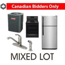 4 Pallets from Wolseley of Industrial Plumbing & HVAC, 318 Units, New Condition, Ext. Retail $65,048 USD, Laval, QC, Canada