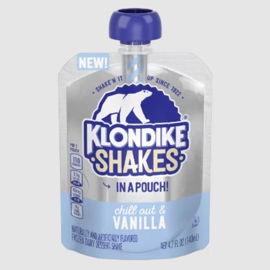 Est. 6 Pallets of Klondike Vanilla Shakes, 25,056 Units/1,044 Cases