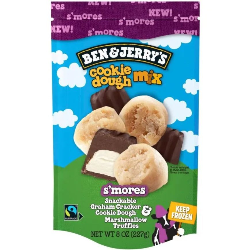 6 Pallets of Ben & Jerry's Cookie Dough/Smores Mix & More, 9,/1,211 Cases, Ext. Retail $54,144, Covington, TN